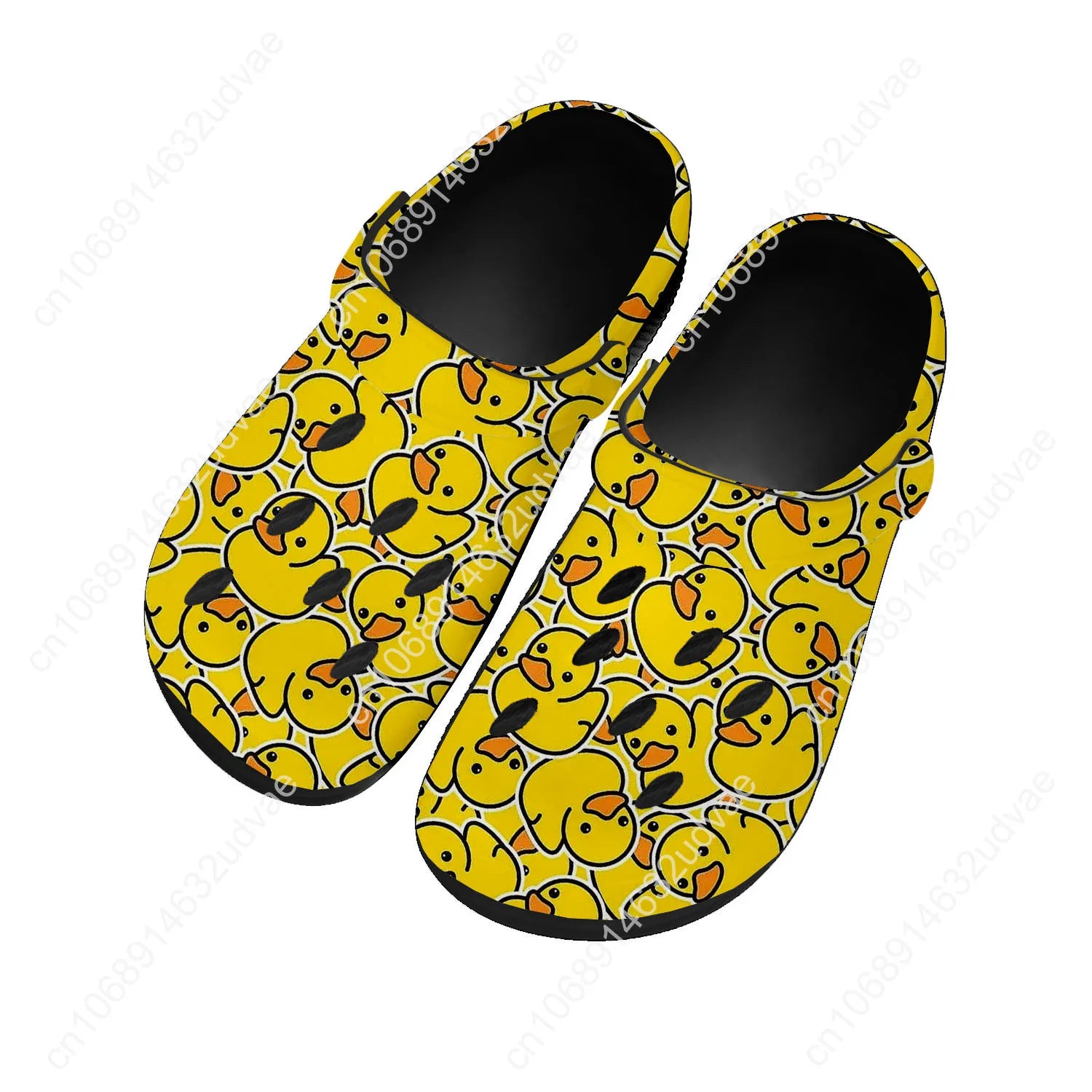 Yellow Duck Sandals Women Teenager Home Fashion Water Shoe High Quality Garden Clog Breathable Comfort Beach Hole Slippers
