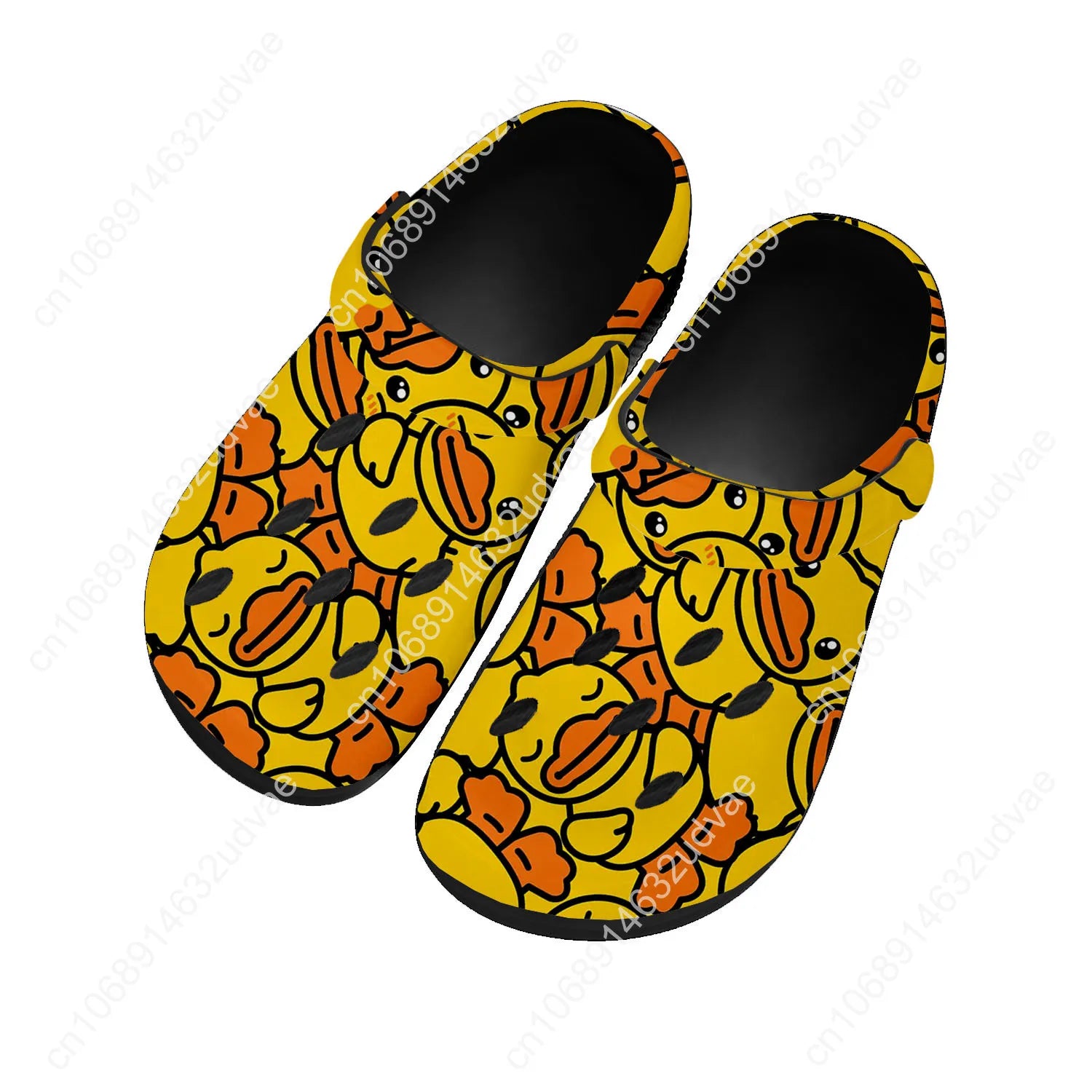 Yellow Duck Sandals Women Teenager Home Fashion Water Shoe High Quality Garden Clog Breathable Comfort Beach Hole Slippers